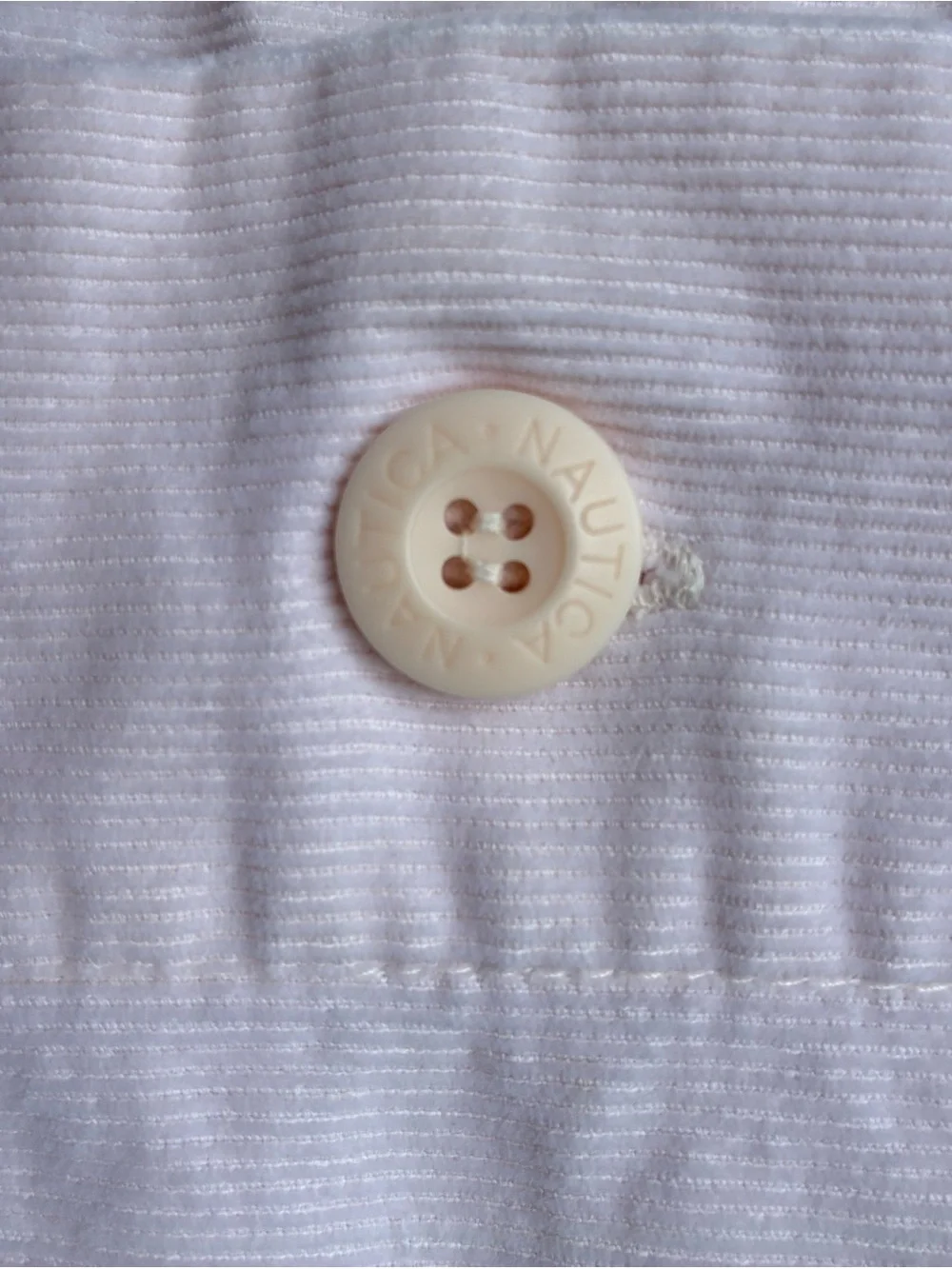 2 Nautica Light Pink Button-Accent Pillow Shams